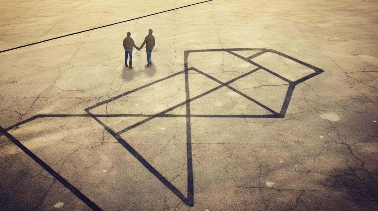 a picture of a painter painting himselfFlatland: A Romance of Many Dimensions