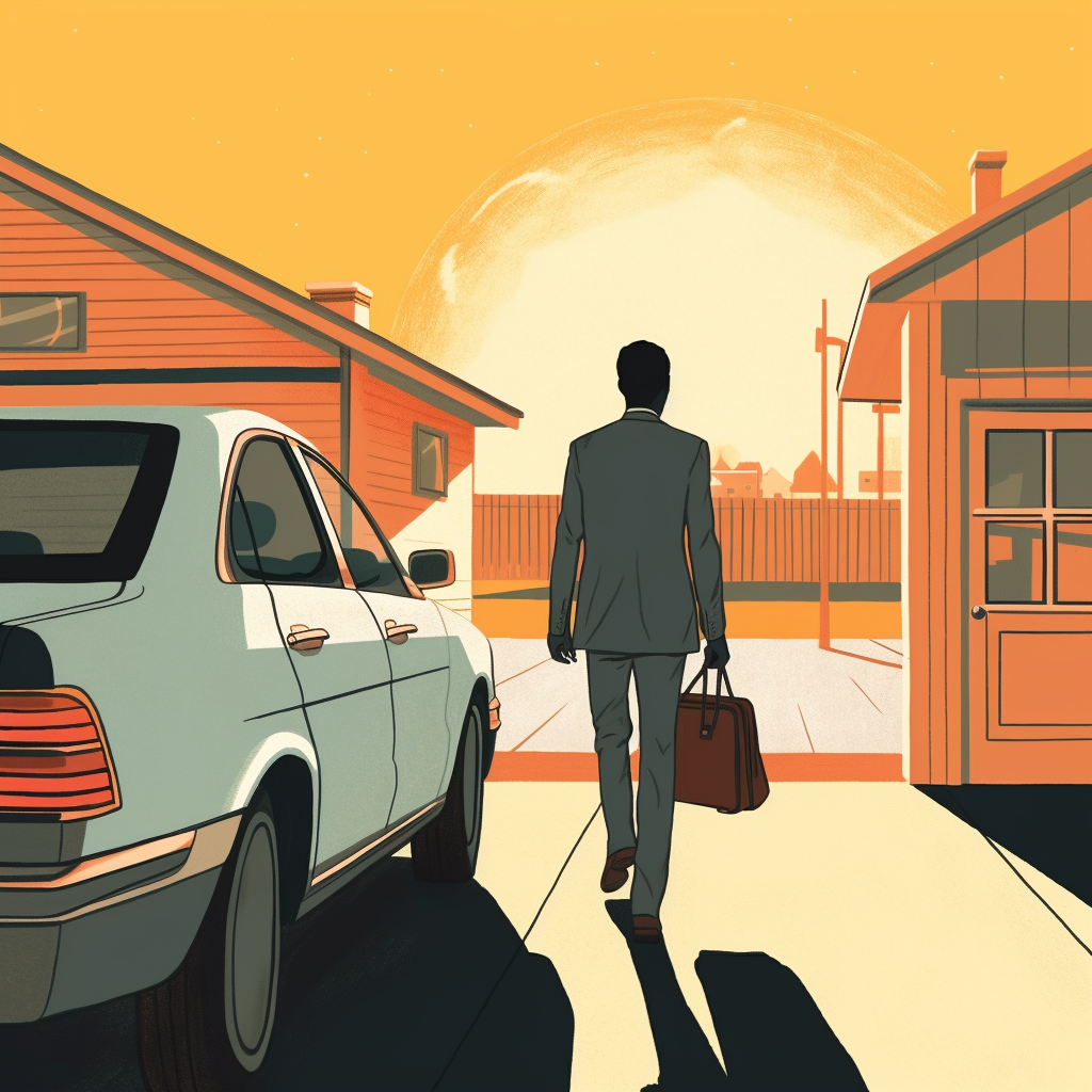 GETTING OUT OF THE CAR